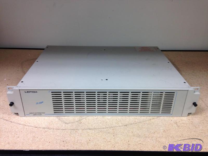 lot 16 image: Leitch FR-884 Audio Distribution Amplifiers ...