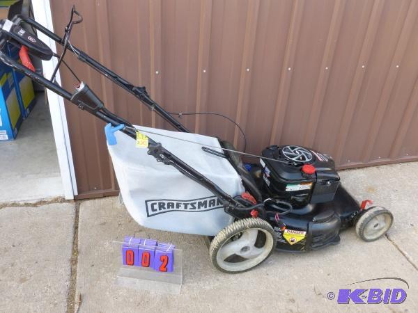 Craftsman 22&quot self propelled lawn mower....