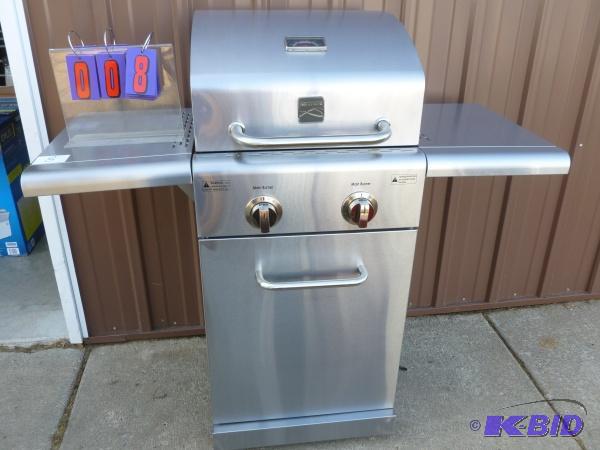 Kenmore 2 burner lp gas stainless grill. Appe...