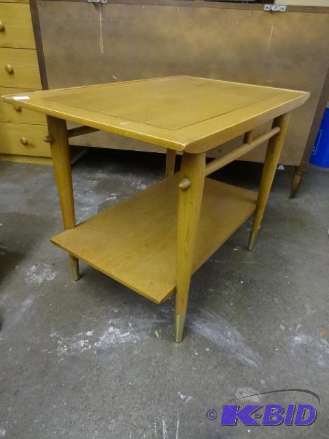 Vintage Wood End Table 29 X 19 X 23 Nice shap...