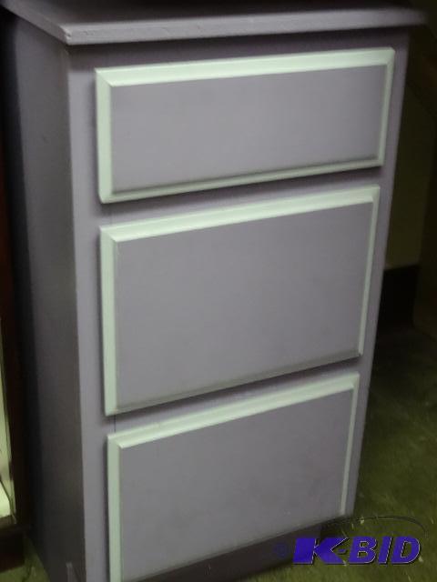 Wood 3 Drawer Small Cabinet 16 X 19 X 31...