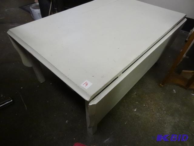 Vintage Coffee Table with Drop Wing Sides 36 ...