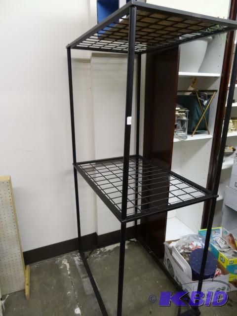 Metal Rack on Wheels 36 X 24 X 70...
