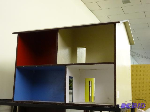 Wood Doll House. 24 X 17 X 18...