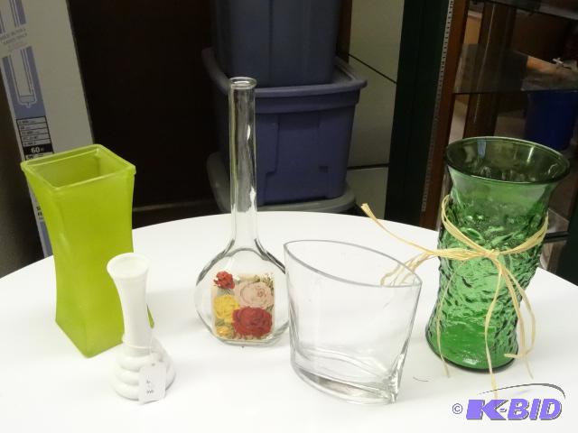 Misc Glass Vases...