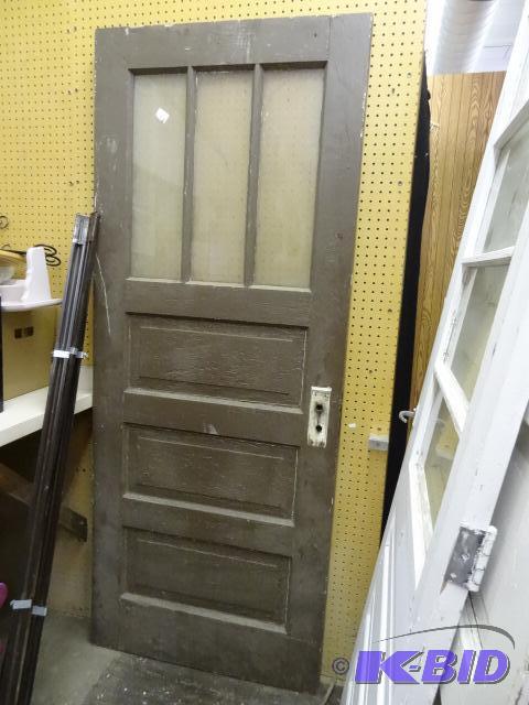 Vintage Wood Door. 32 X 79...