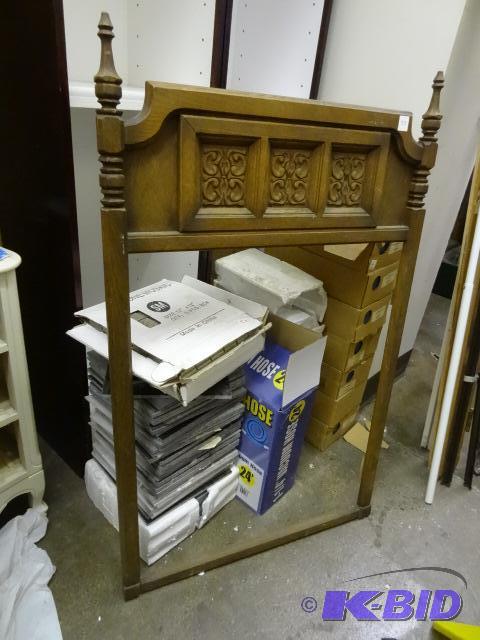Vintage Wood Vanity Mirror. No Glass 31 X 51...