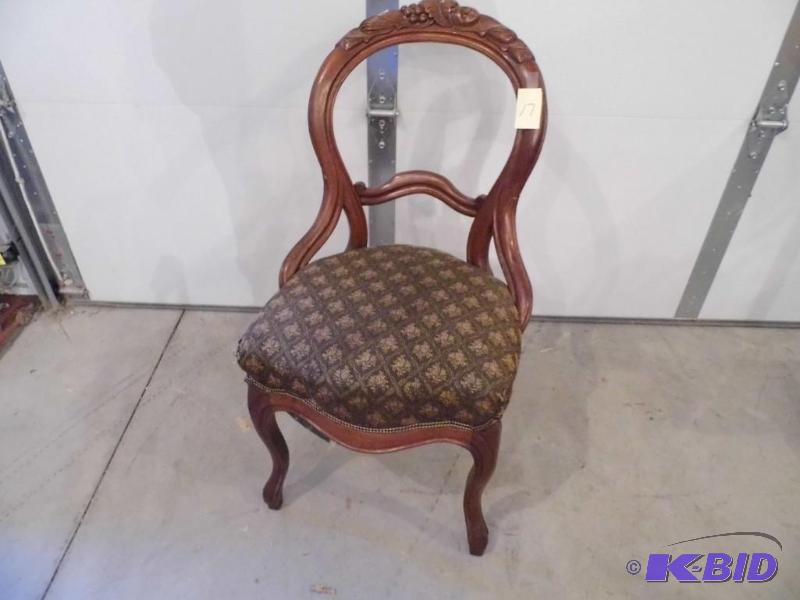 Carved Wood Chair