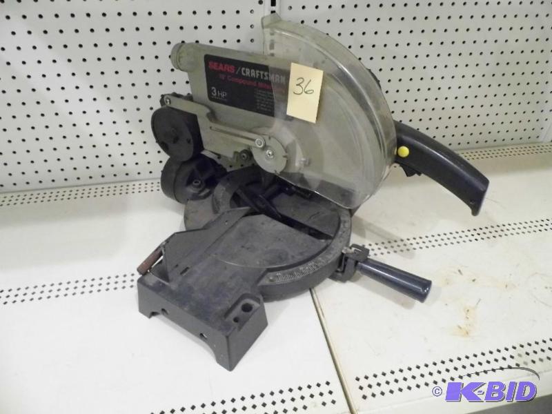 Craftsman 10 Compound Miter Saw