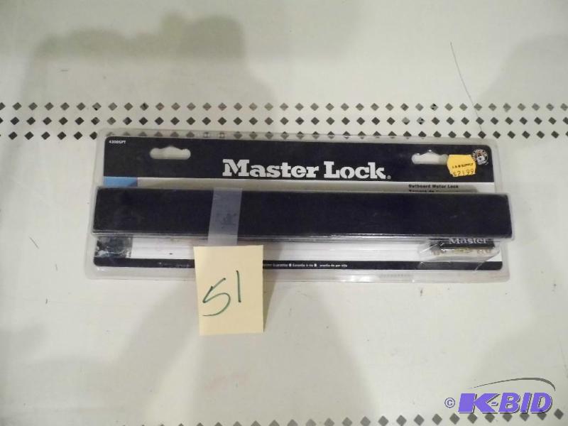 MasterLock Outboard Motor Lock