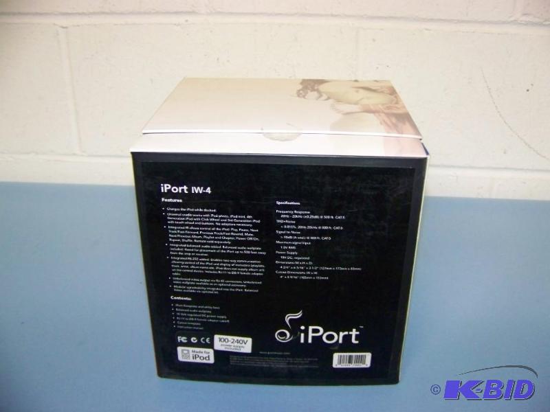 lot 105 image: Sonace, iPort, In-Wall iPod Docking System
