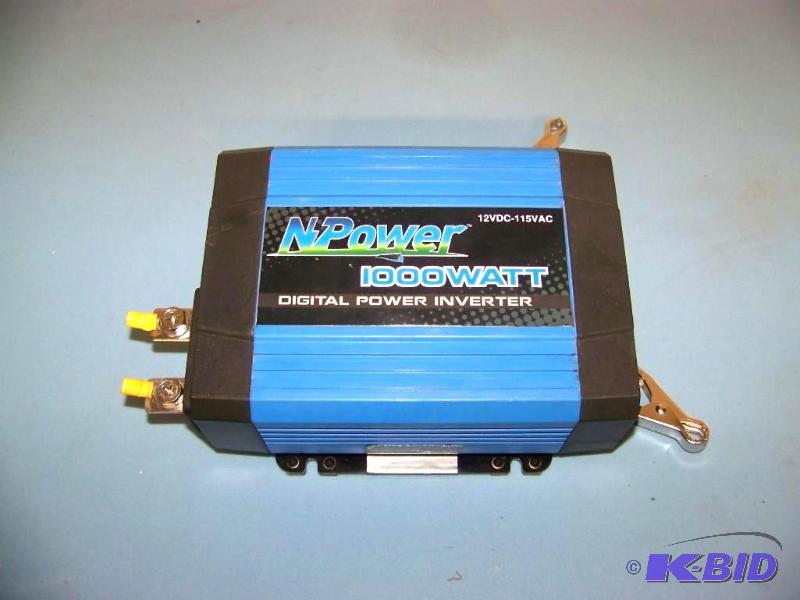 lot 118 image: N Power, 1000 Watt, Digital Power Inverter