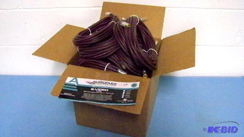 lot 124 image: (20) AudioPlex Technologies, S-Video Cables