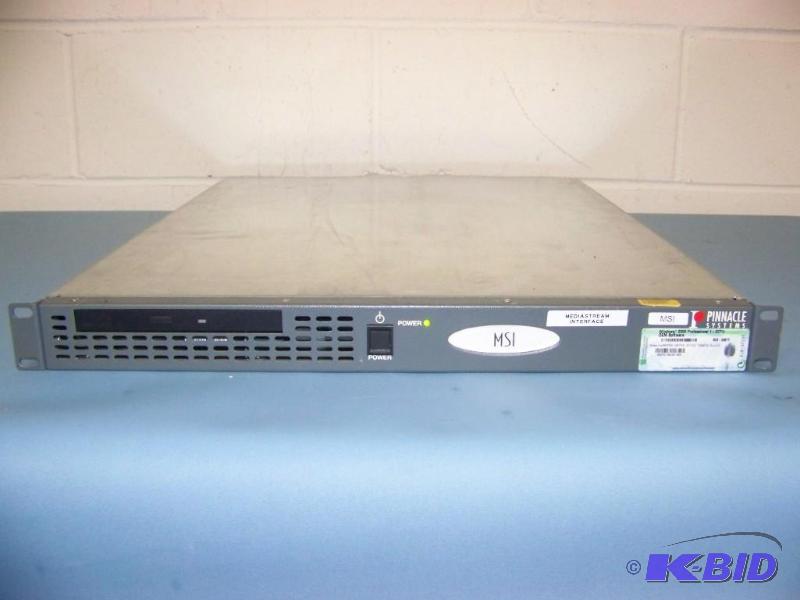 lot 25 image: Pinnacle Systems, MediaStream Interface (MSI)