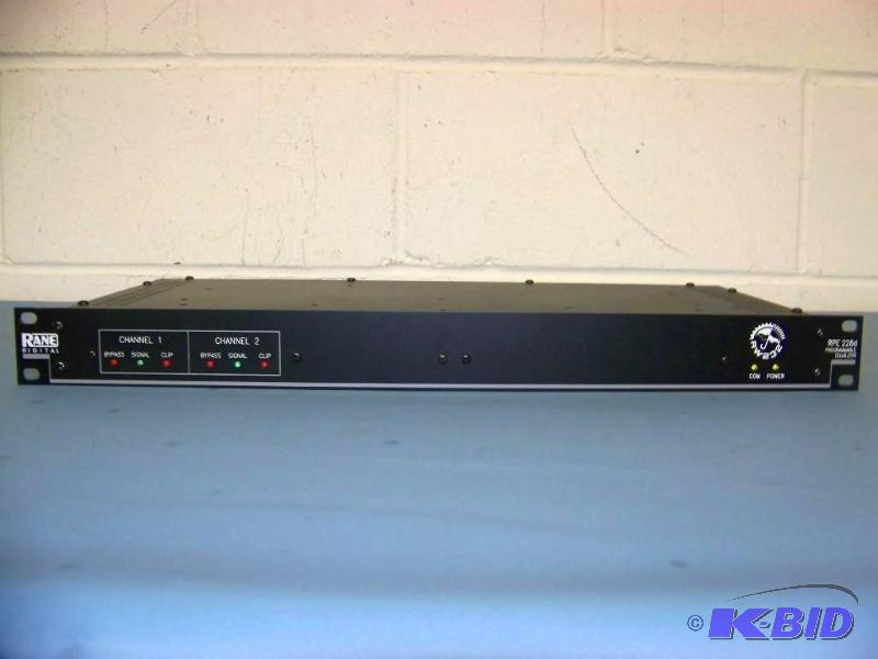 lot 40 image: Rane, Professional Programmable Equalizer