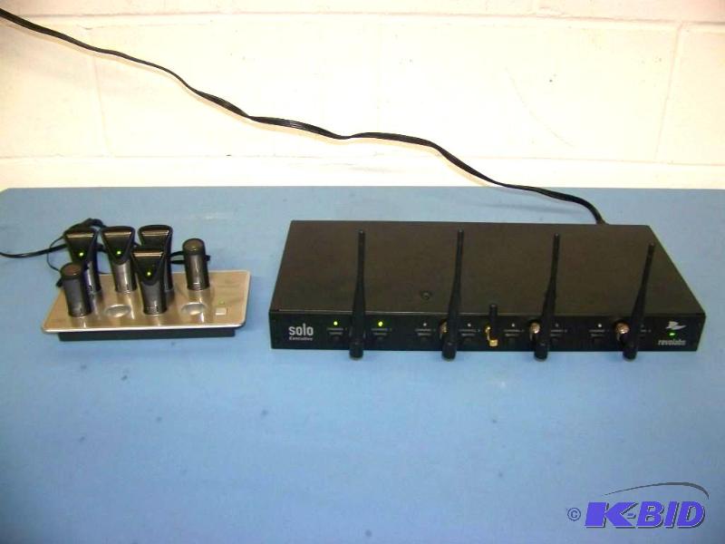 lot 41 image: RevoLabs, Solo Executive, 8 Channel, Wireless Microphone  Mic System