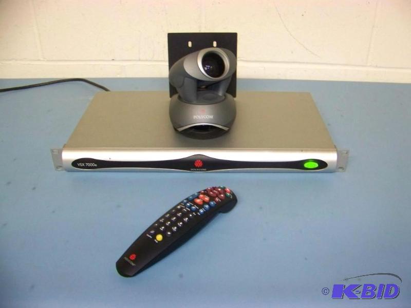 lot 42 image: Polycom, Video Conferencing Unit with Base Unit, Camera and Remote Control