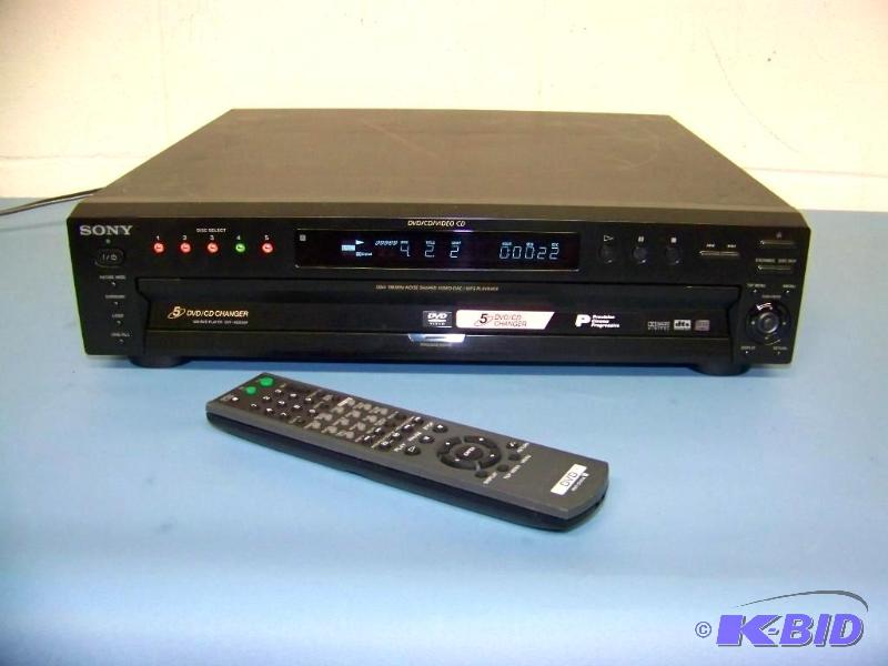 lot 70 image: Sony, 5-Disc, DVDCD Player with Remote Control