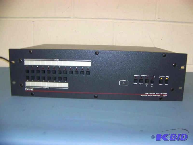 lot 76 image: Extron Electronics, CrossPoint 300 Switcher
