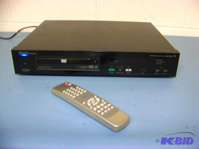 lot 78 image: Denon, Professional DVD Player with Remote Control