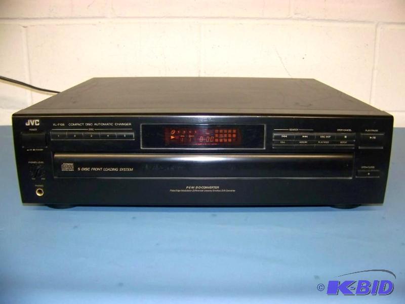 lot 90 image: JVC, 5-Disc Compact Disc (CD) Changer