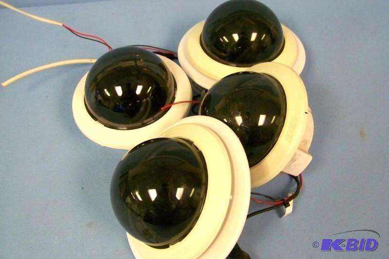 lot 17 image: (4) Pelco Indoor High-Resolution Color Cameras