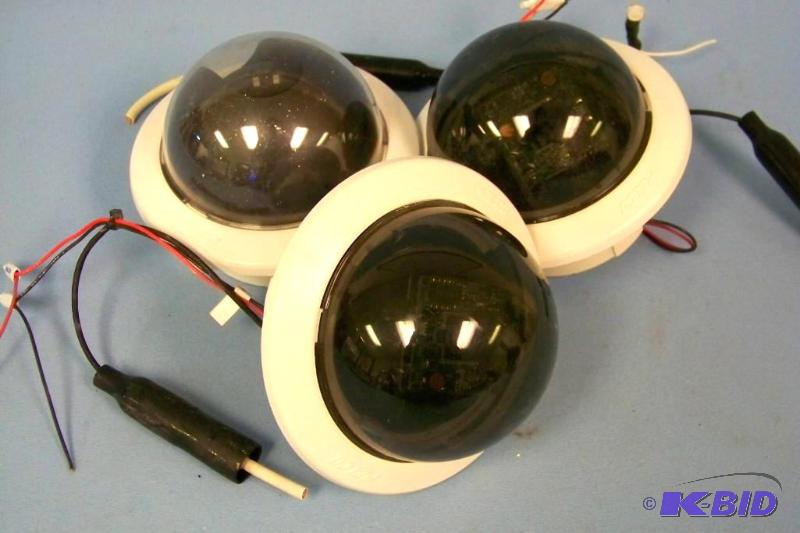lot 20 image: (3) Pelco Indoor High-Resolution Color Cameras