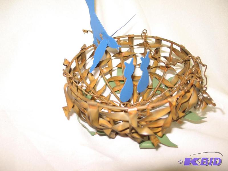 Blue Bird Basket