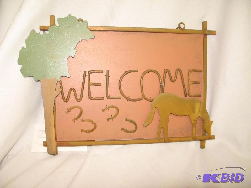 Horse wall plaque