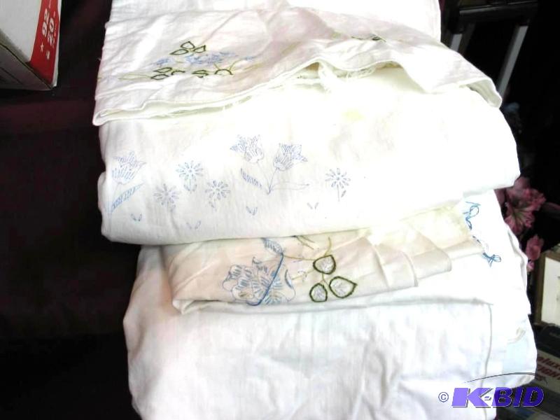 Hand towels, sheets