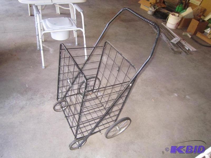 Black Shopping Cart
