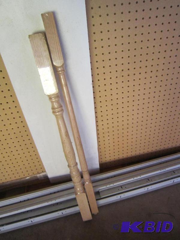Shelf and Oak Decorator Spindles