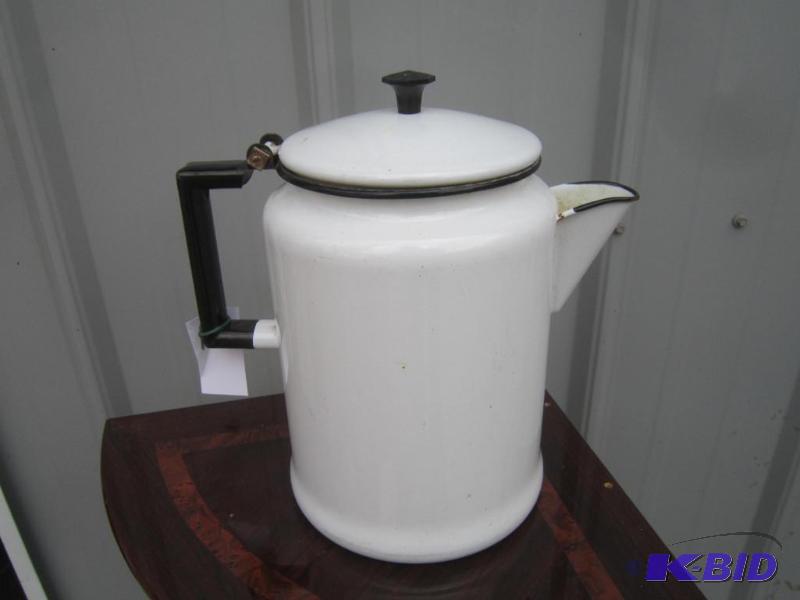Enamel Coffee Pot