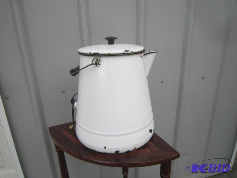 Enamel Coffee Pot