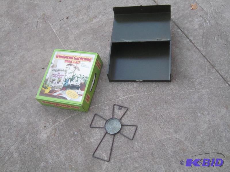 Window sill garden kit, etc.