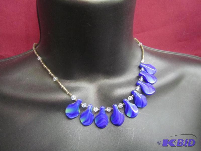 Necklace and earrings