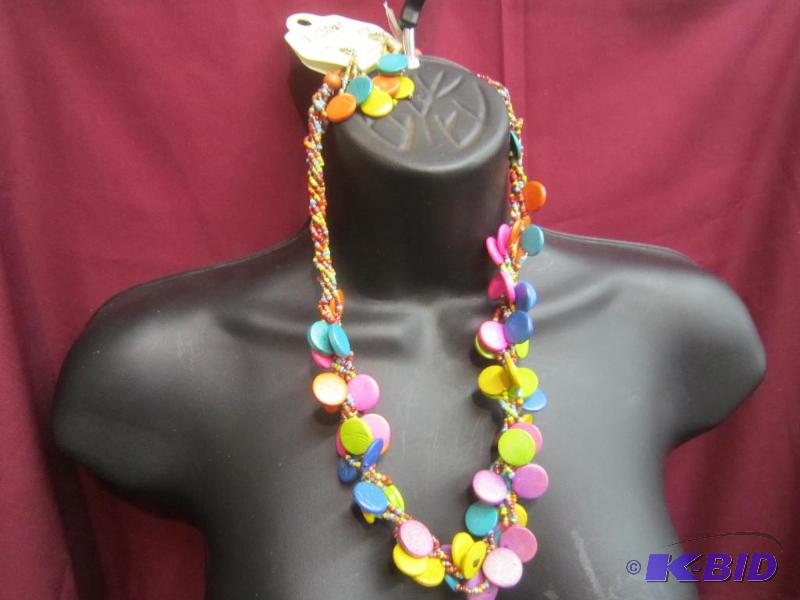 Necklace and earrings