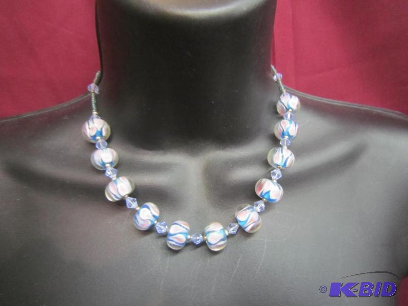 Necklace and earrings