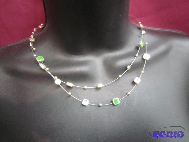 Necklace and earrings