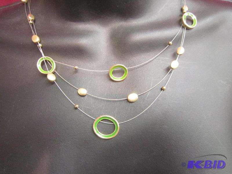 Necklace and earrings