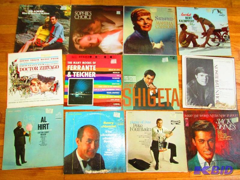 lot 102 image: Lot of vinyl records, all good condition...