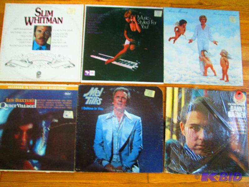 lot 107 image: Lot of vinyl records, all good condition...