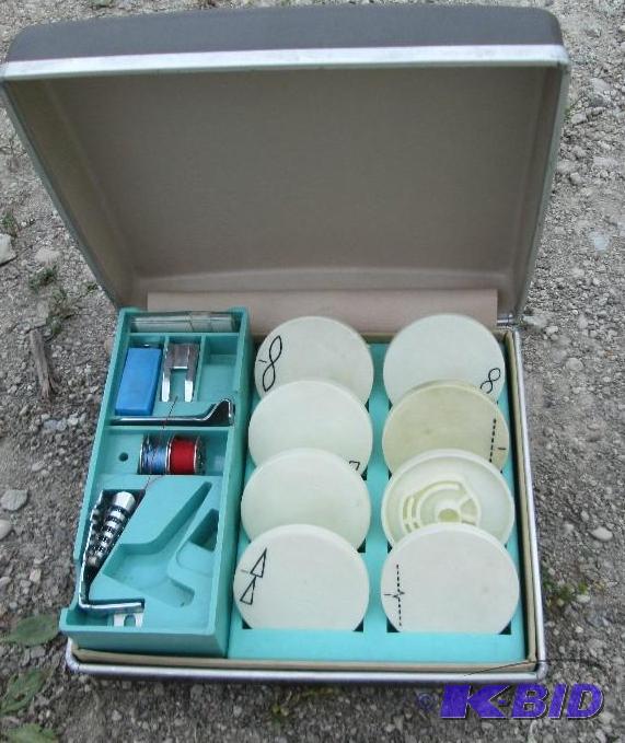 lot 151 image: sewing machine parts...