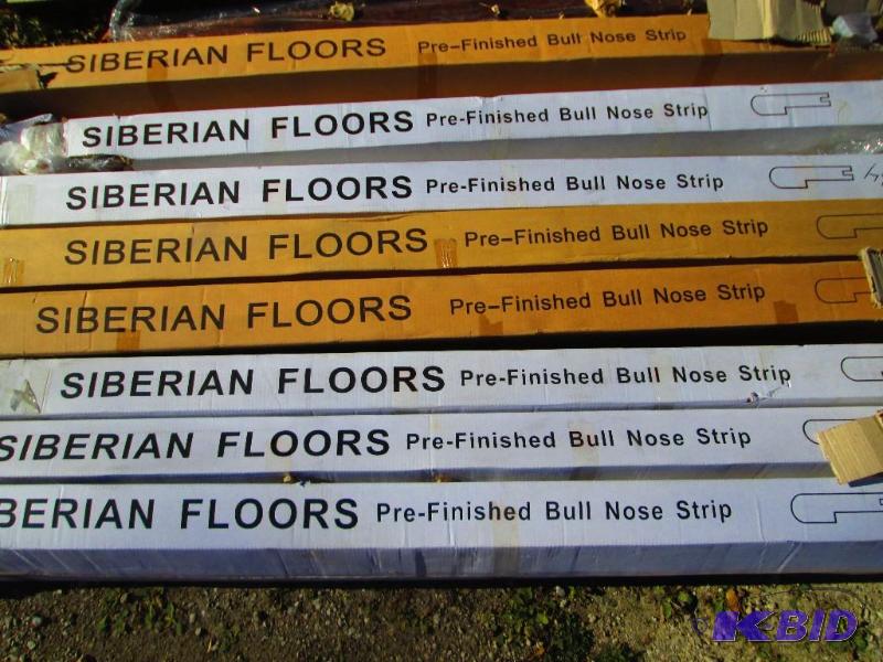 lot 24 image: Lot of Siberian Floors pre finished bull nose...