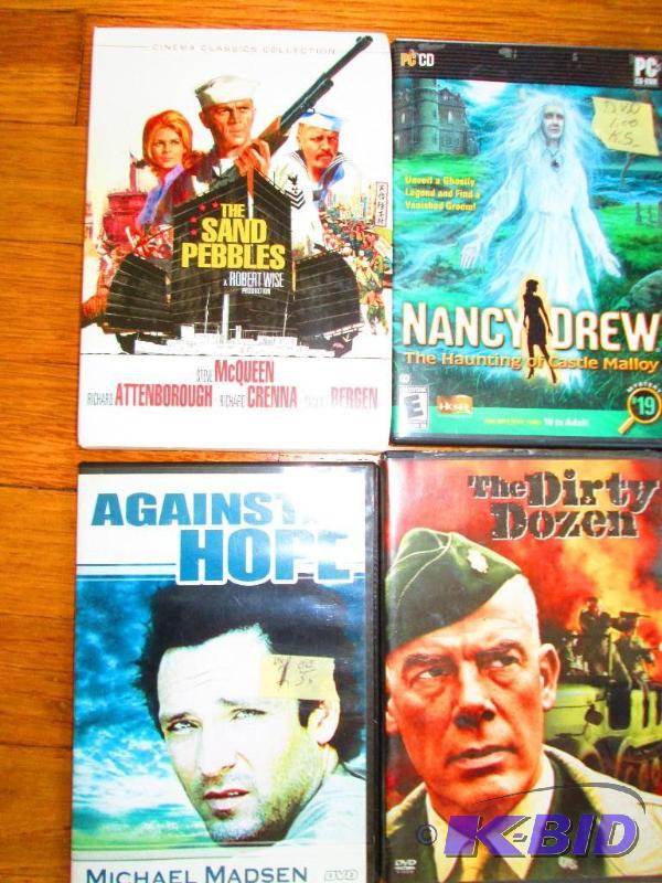 lot 92 image: 4 DVDs...