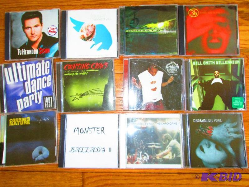 lot 93 image: Assorted CD music lot...