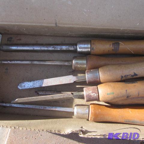 Shopmaster Lathe Frame, Tools