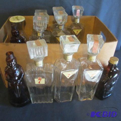 Seagrams Decanters