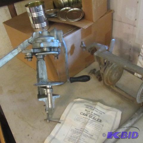 Can Sealers, Supplies