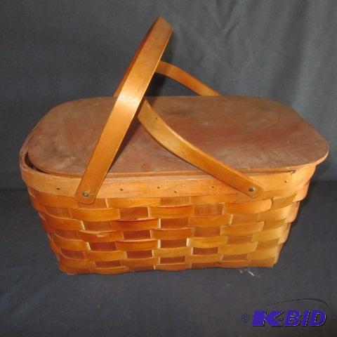 Picnic Basket, Wood Forks